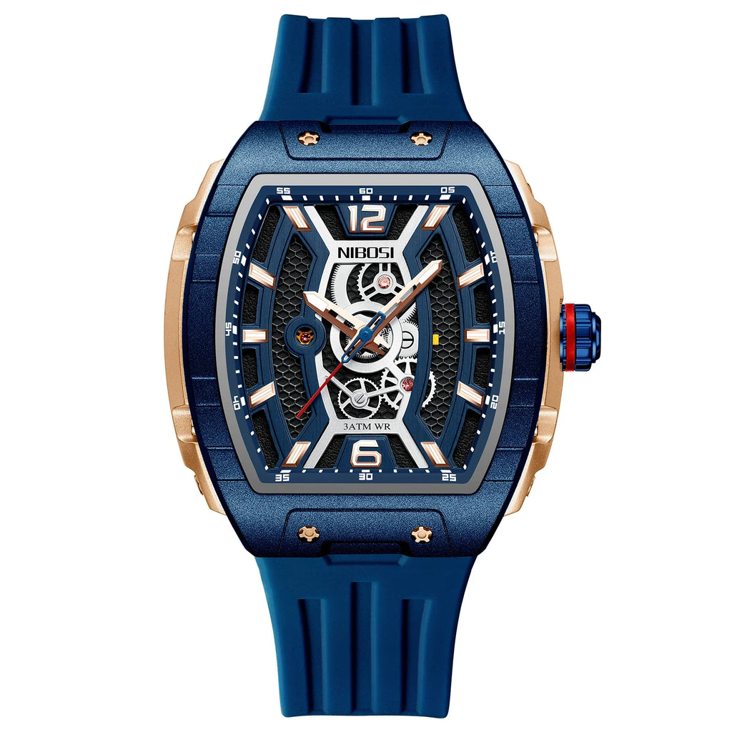 NIBOSI 2701 — Mach Curve Sport Watch