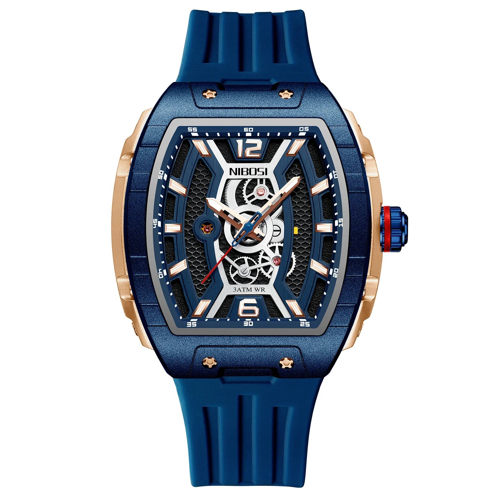 NIBOSI 2701 — Mach Curve Sport Watch