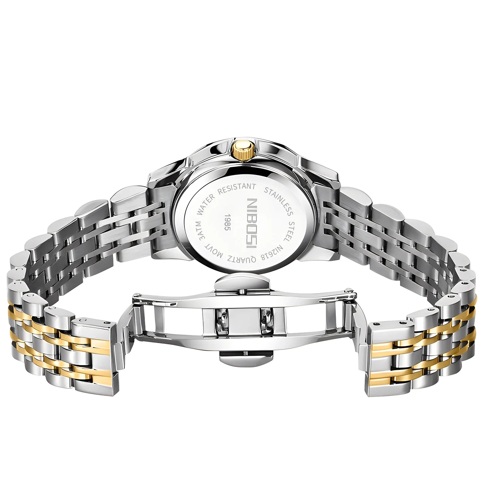 NIBOSI 2618 — Crystal Lumière Watch