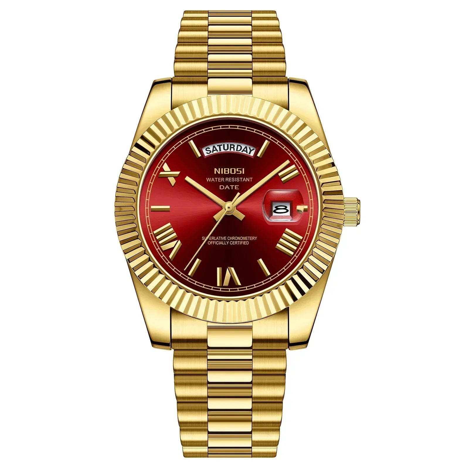 NIBOSI 2628 — Timeless Luxury Quartz Watch