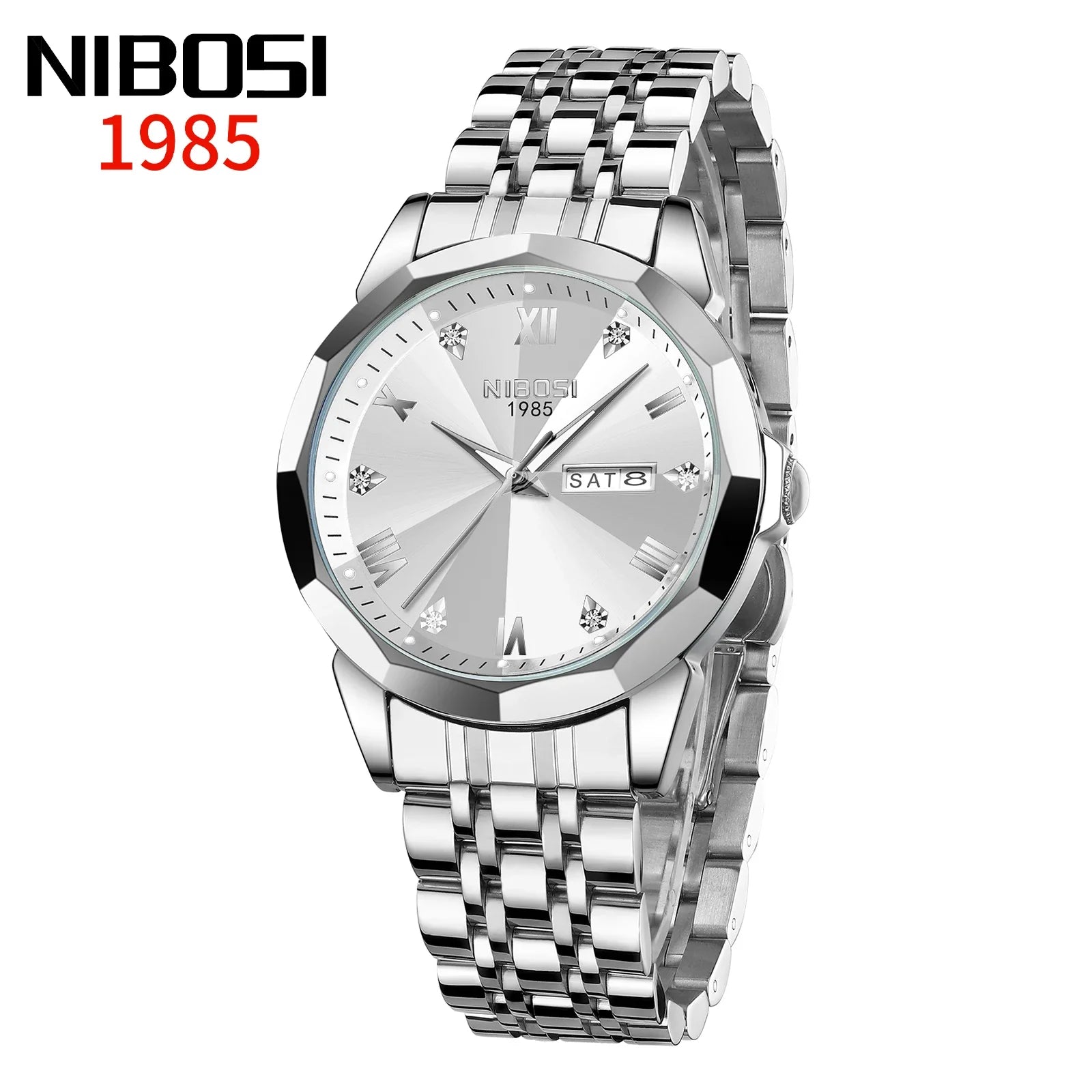 NIBOSI 2623 — Royal Day-Date Watch