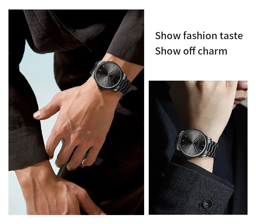 NIBOSI 2691 — Miyota Precision Minimalist Watch