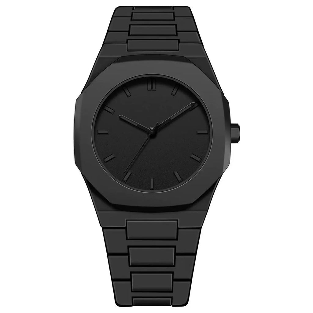 NIBOSI 2707 — Abstract Dial Black Watch