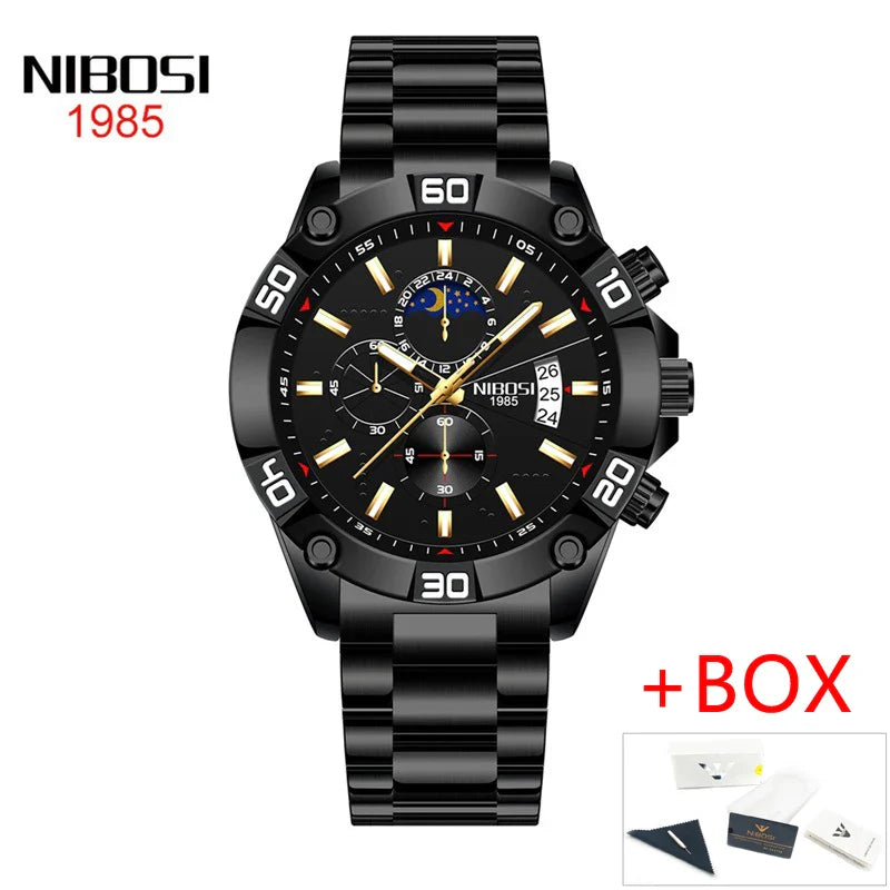 NIBOSI 2502 — Titan Sport Chronograph