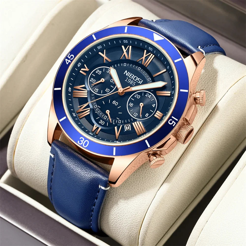 NIBOSI 2652 — Luxury Chronograph Sports Watch