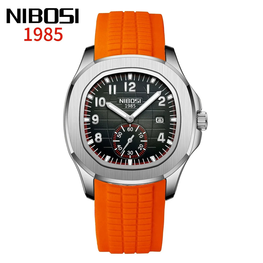 NIBOSI 2653 Sport Silicone Watch