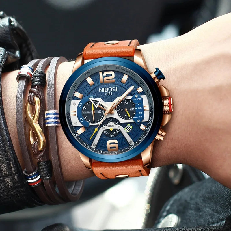 NIBOSI 2373 Grand Touring Chronograph