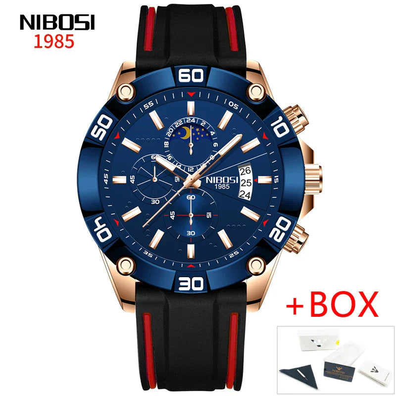 NIBOSI 2502 — Titan Sport Chronograph