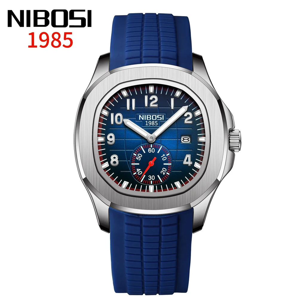 NIBOSI 2653 Sport Silicone Watch