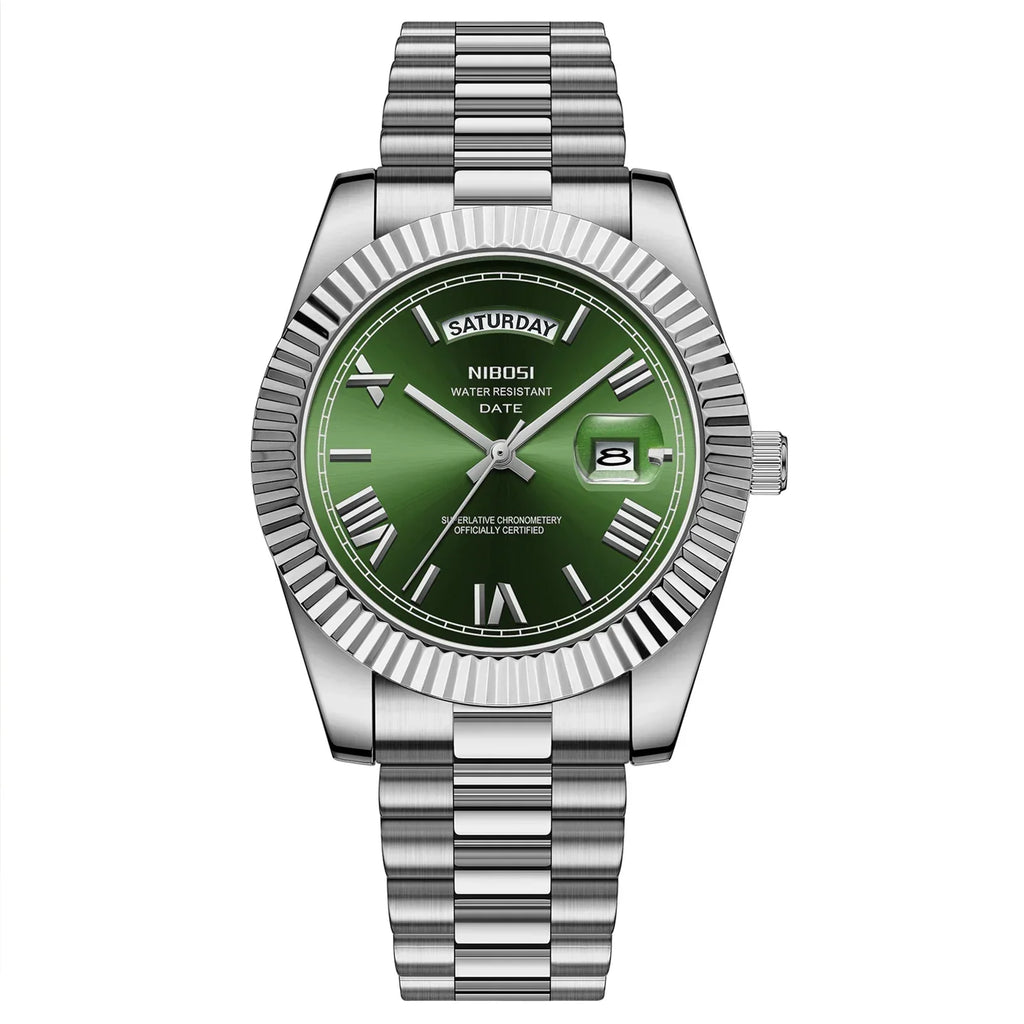NIBOSI 2628 — Timeless Luxury Quartz Watch