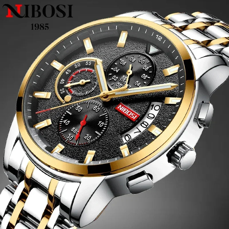 NIBOSI 2358 — Executive Fusion Chronograph
