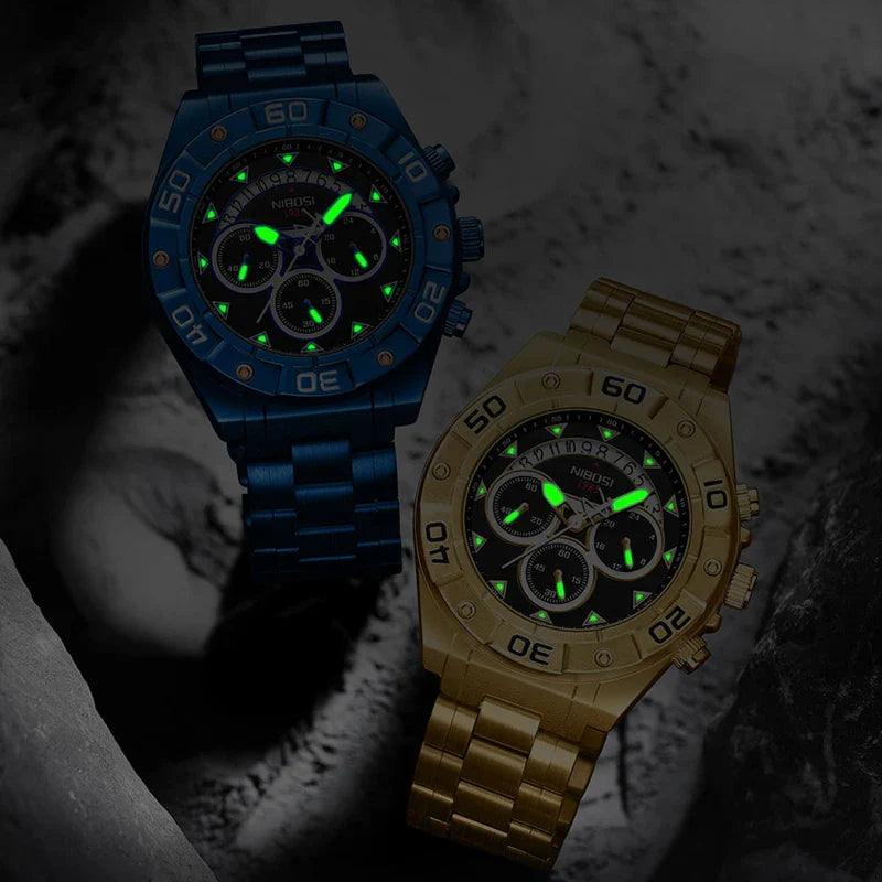 NIBOSI 2578 — Chronograph Sport Watch