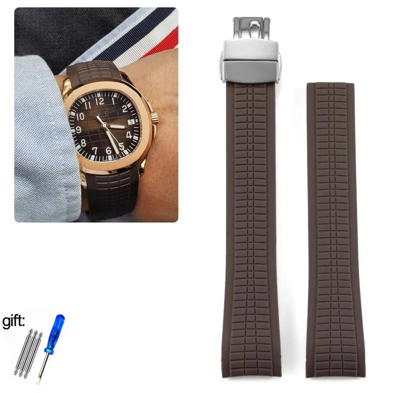 NIBOSI 2653 Sport Silicone Strap — 21mm