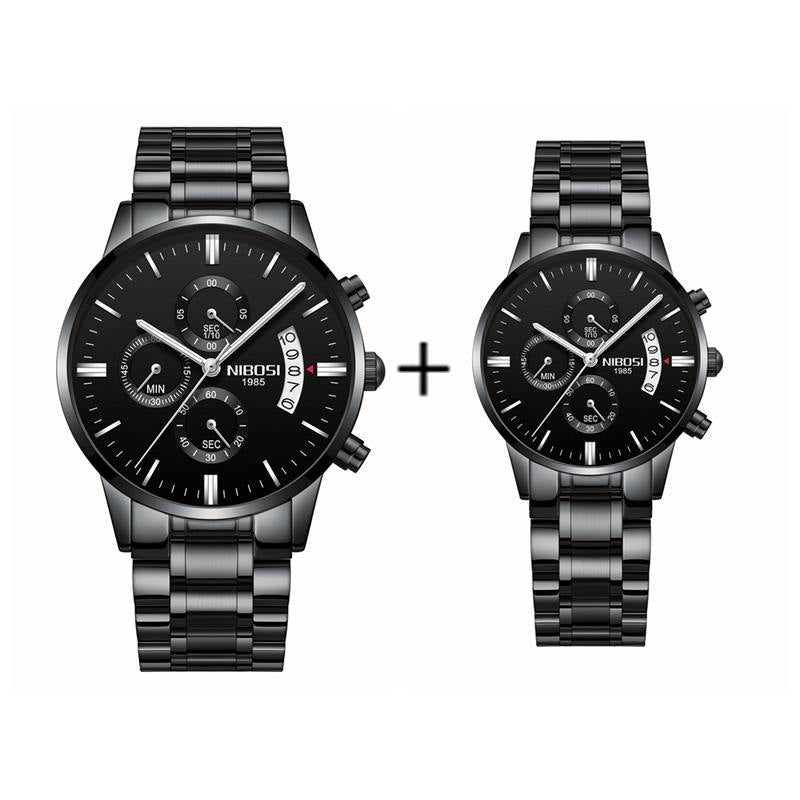 NIBOSI 2309L — Timeless Harmony Couple Watch