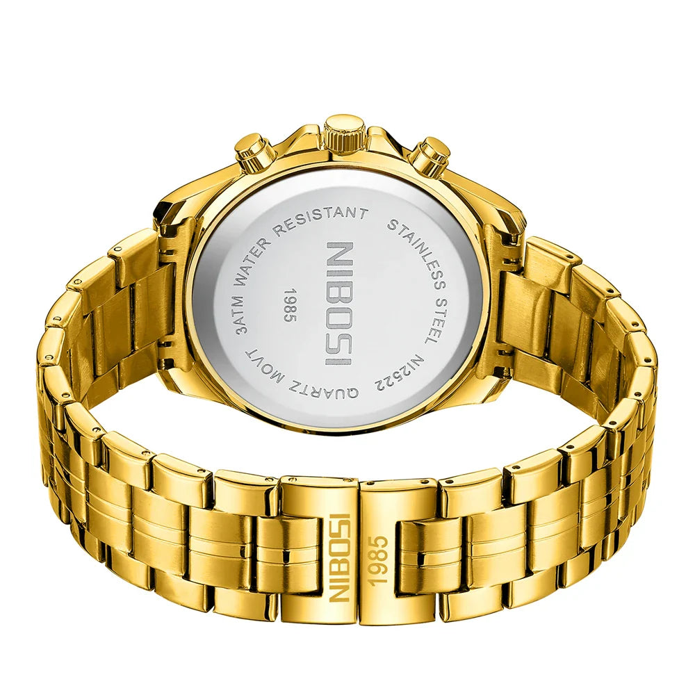 NIBOSI 2522 — Chrono Luxe Men's Watch