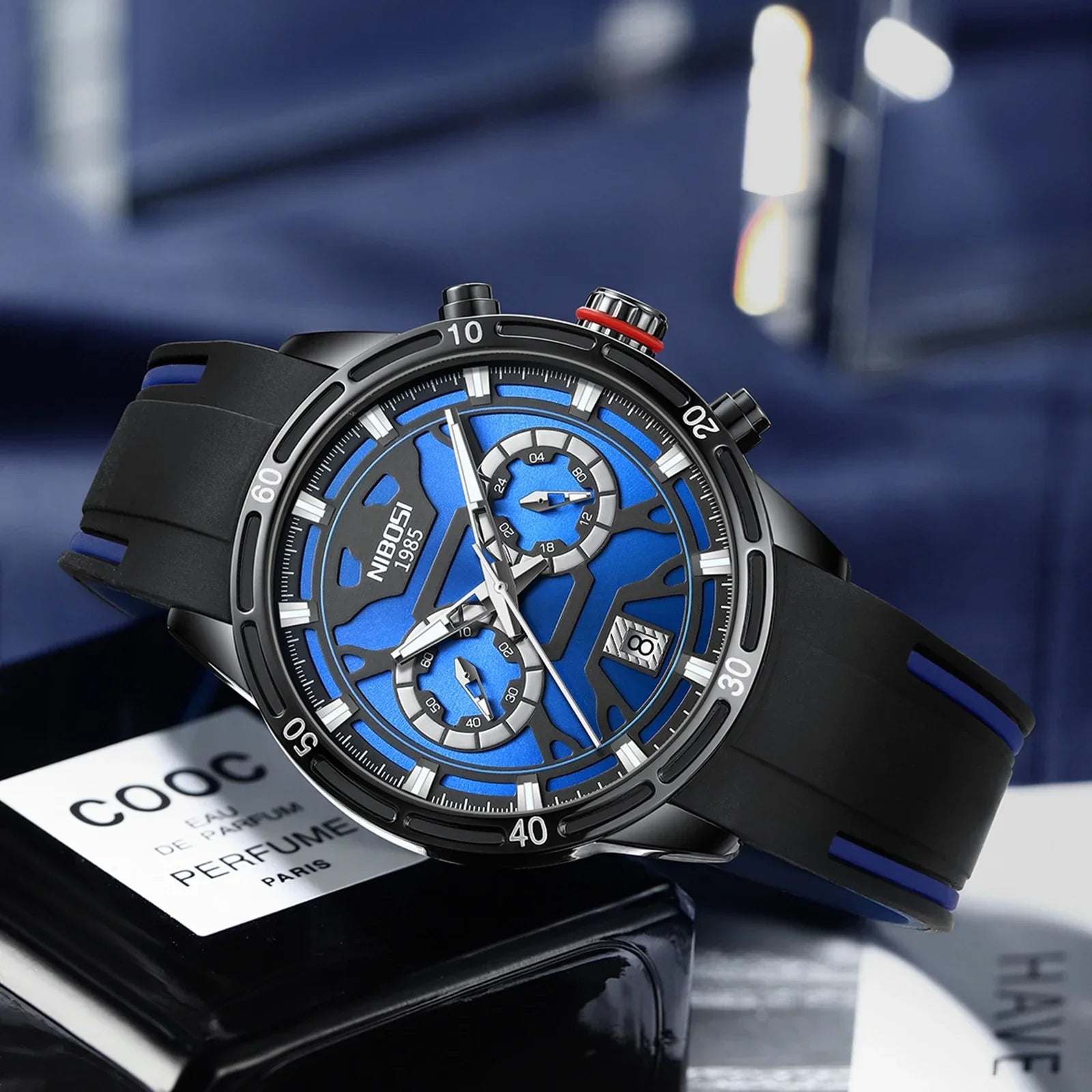 NIBOSI 2537 — Luminous Sport Quartz Watch
