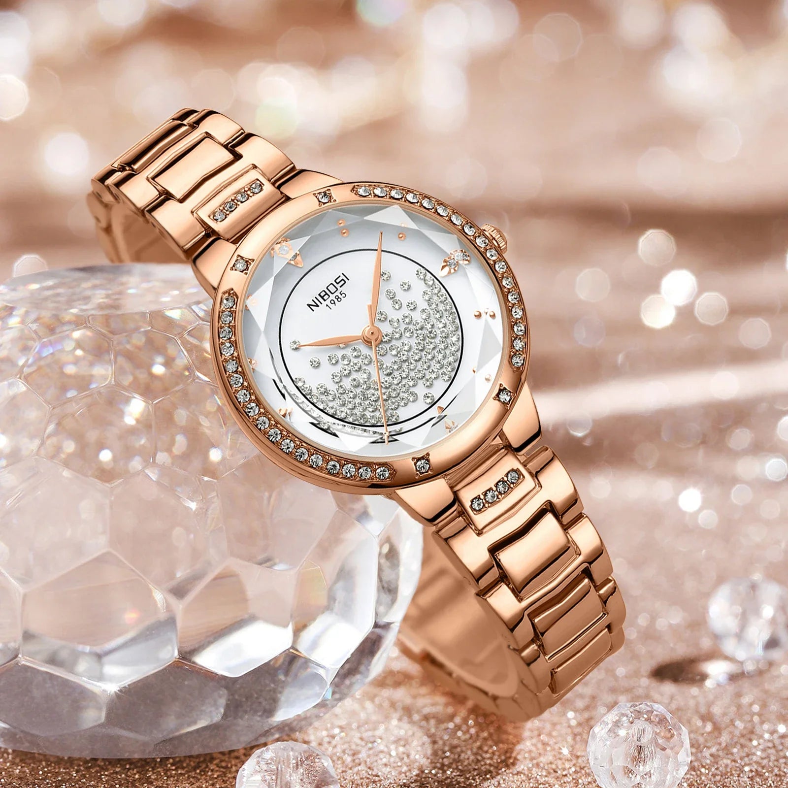 NIBOSI 2687 — Crystal Sky Women's Watch