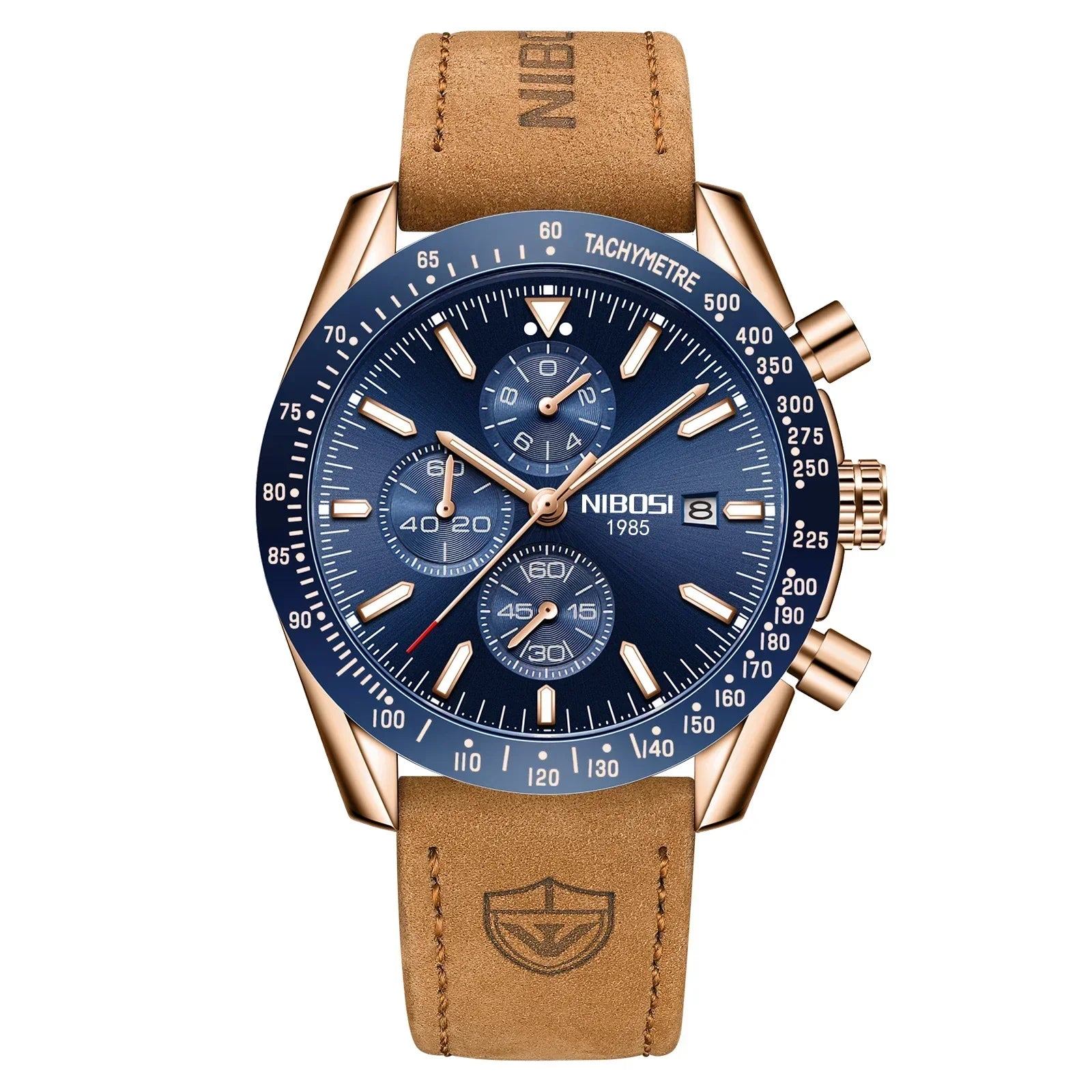 NIBOSI 2615 — Multifunctional Quartz Watch