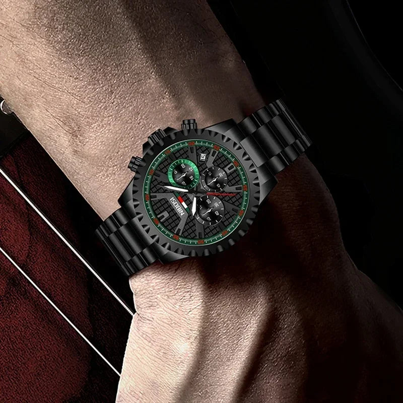 NIBOSI 2505 — Titan Edge Chronograph