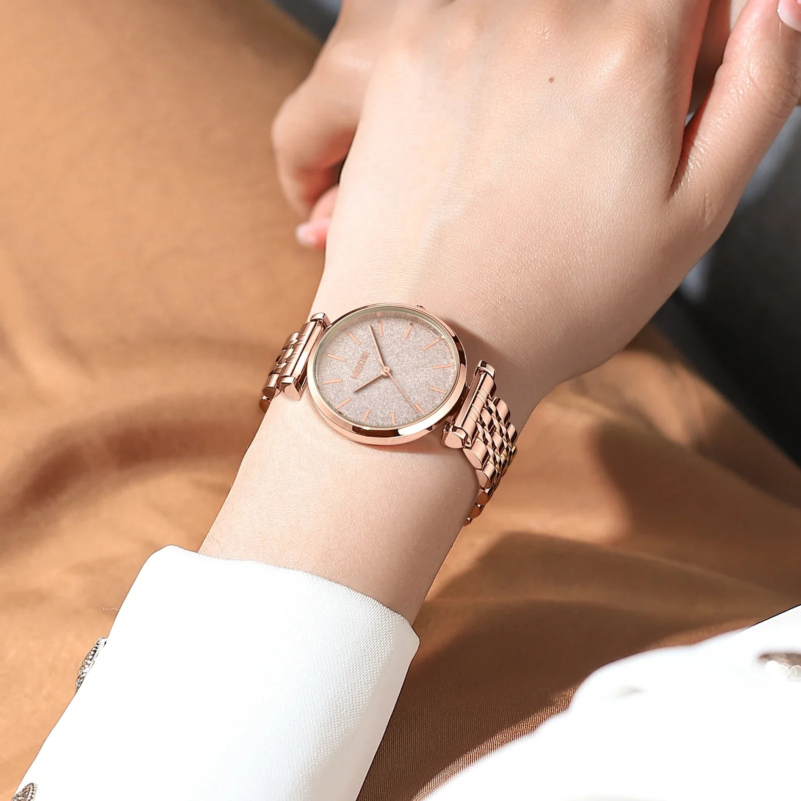 NIBOSI 2650 — Elegant Quartz Women's Watch