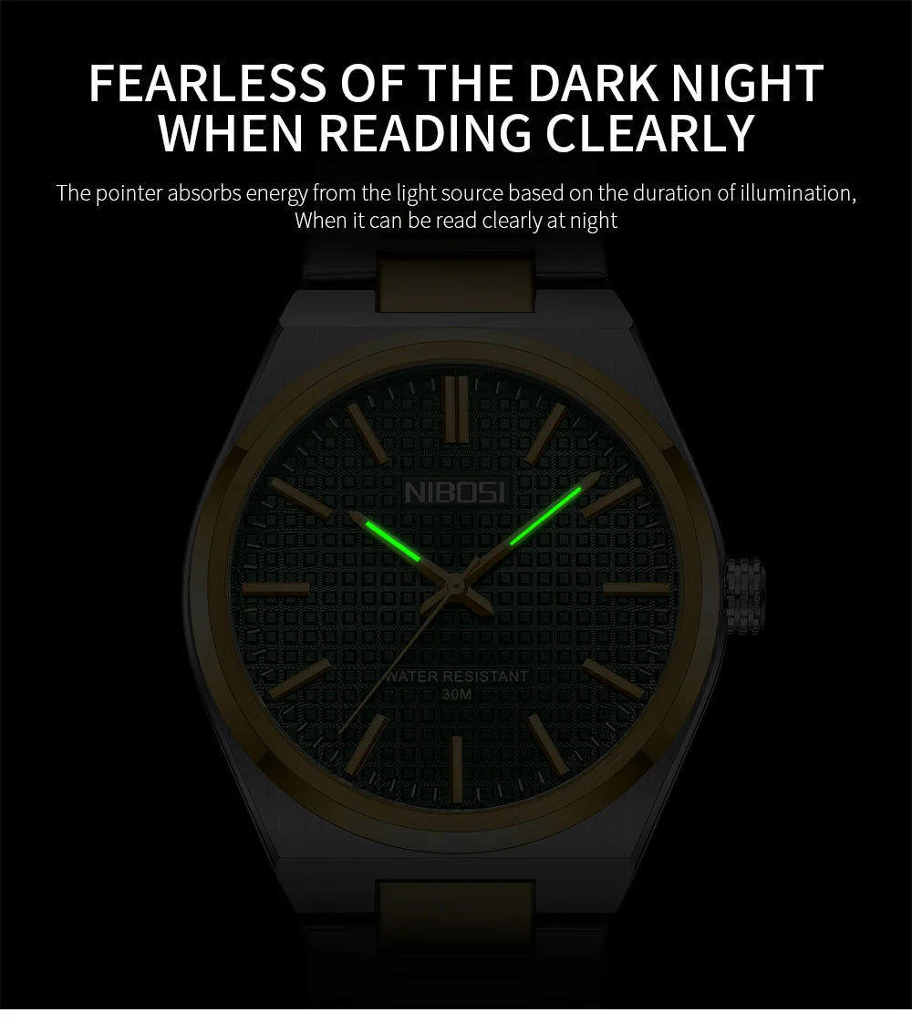 NIBOSI 2663 — Integrated Precision Watch