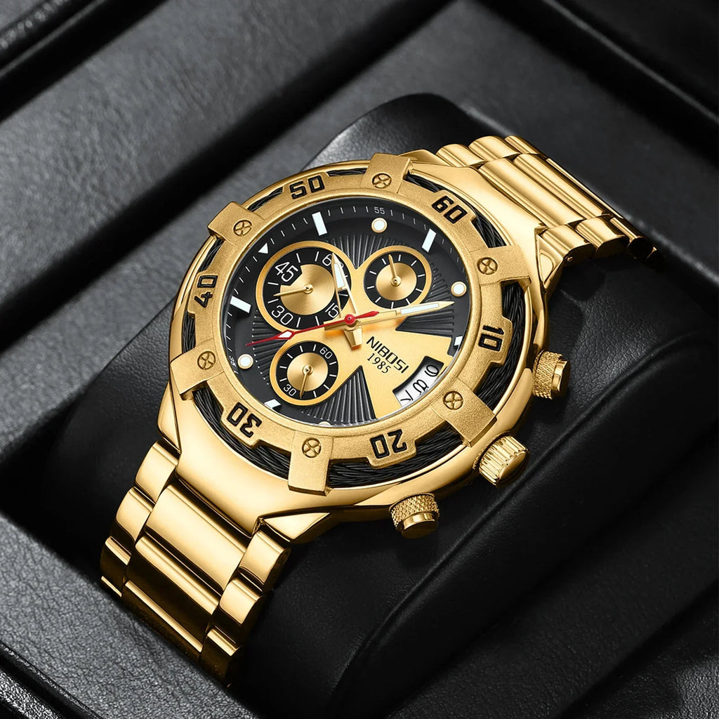 NIBOSI 2577 — Ironcore Chronograph