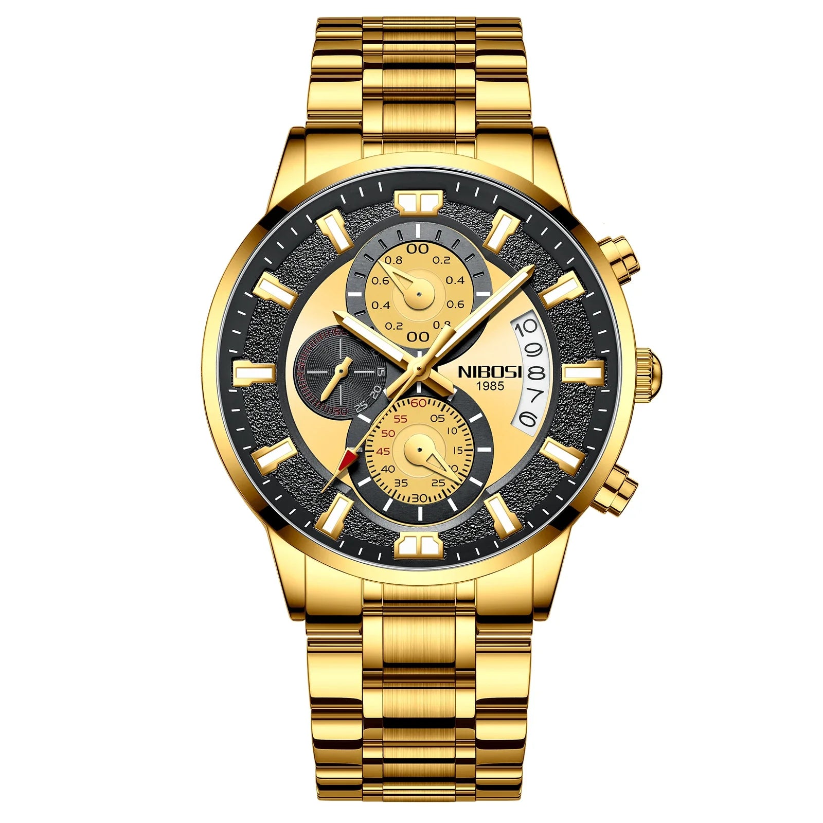 NIBOSI 2382 — Sport Chronograph Waterproof Watch