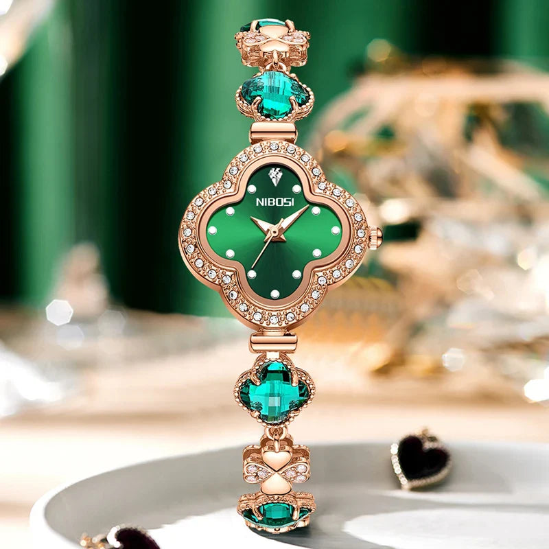NIBOSI 2617 Emerald Blossom