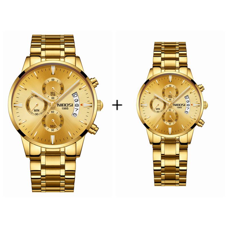 NIBOSI 2309L — Timeless Harmony Couple Watch