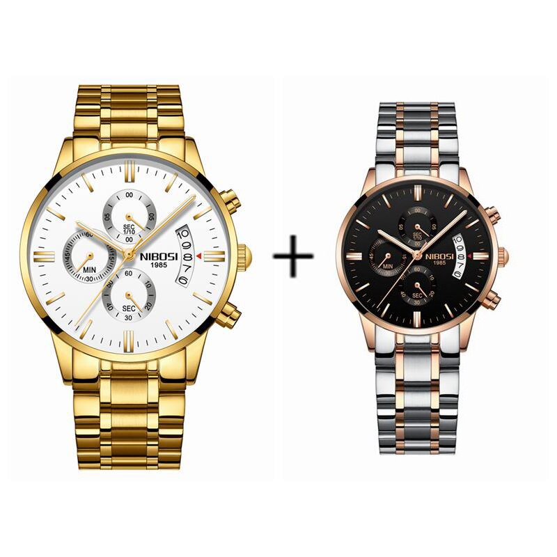 NIBOSI 2309L — Timeless Harmony Couple Watch