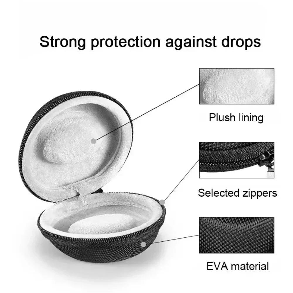 NIBOSI Round Watch Travel Case