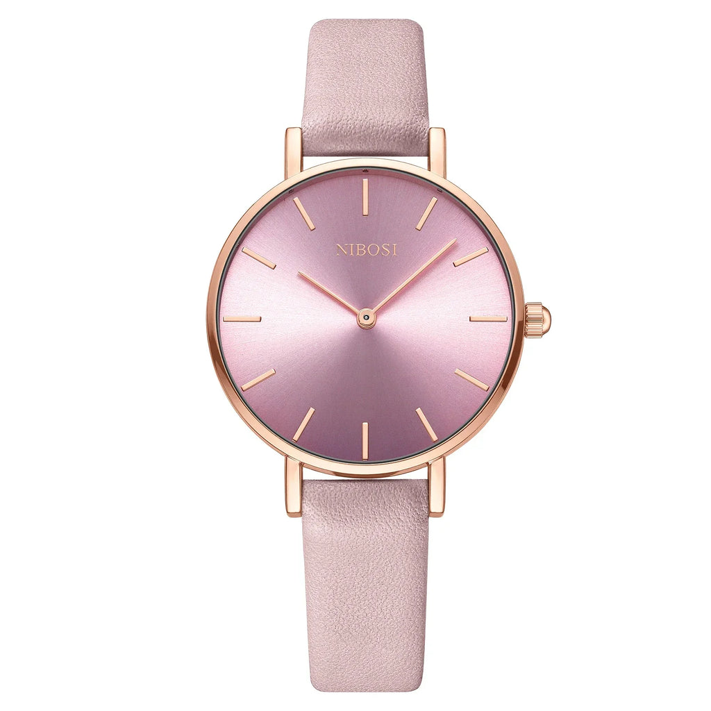NIBOSI 2550 — Aurora Rose Women's Quartz Watch