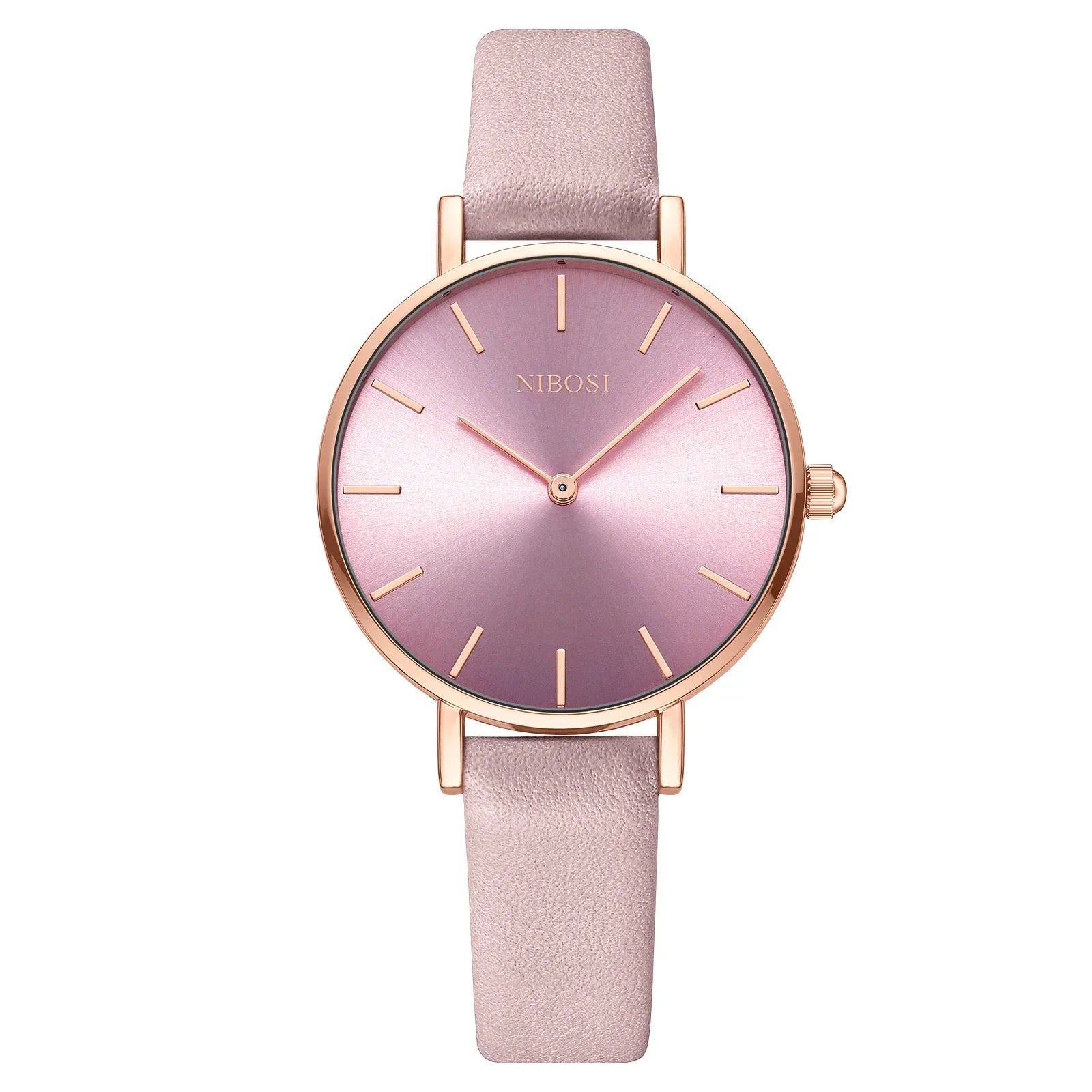 NIBOSI 2550 — Aurora Rose Women's Quartz Watch
