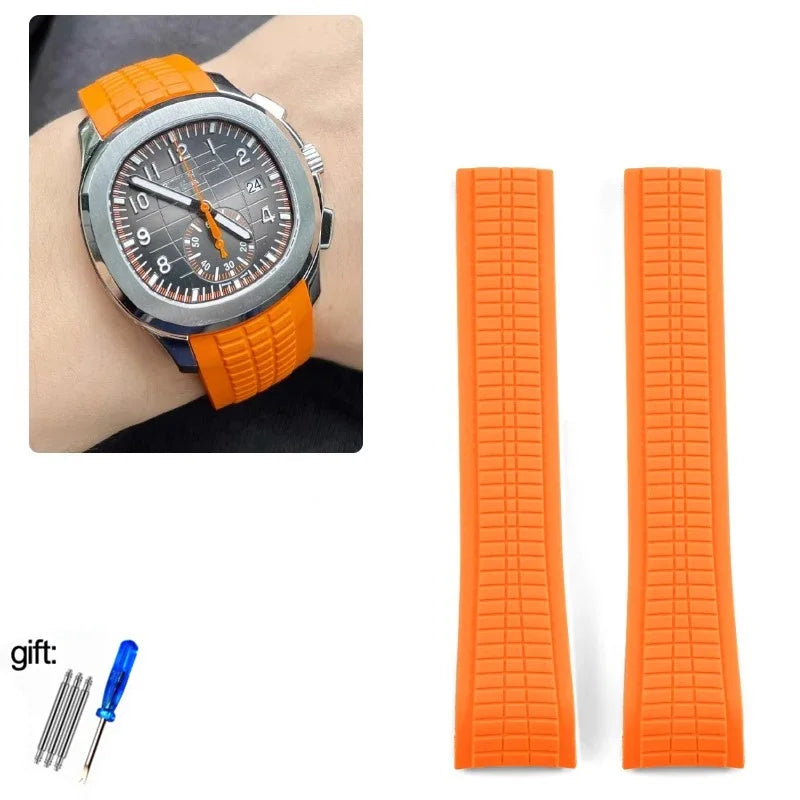 NIBOSI 2653 Sport Silicone Strap — 21mm