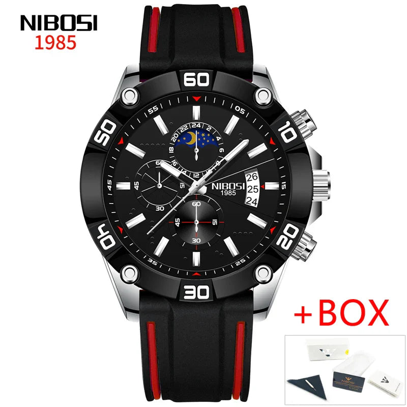 NIBOSI 2502 — Titan Sport Chronograph