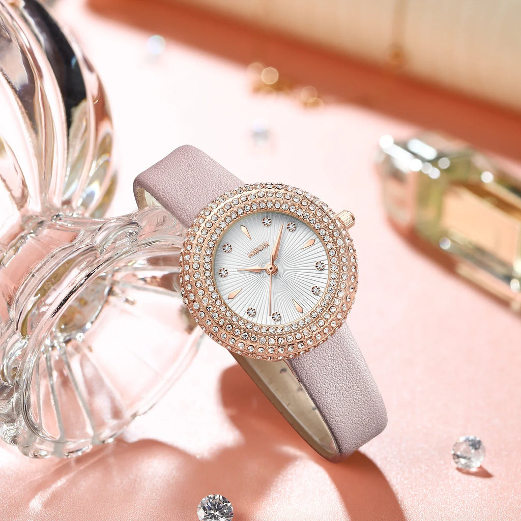 NIBOSI 2561 — Diamond Radiance Watch