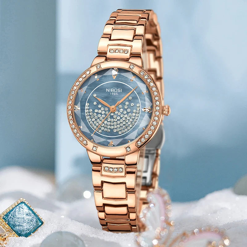 NIBOSI 2687 — Crystal Sky Women's Watch