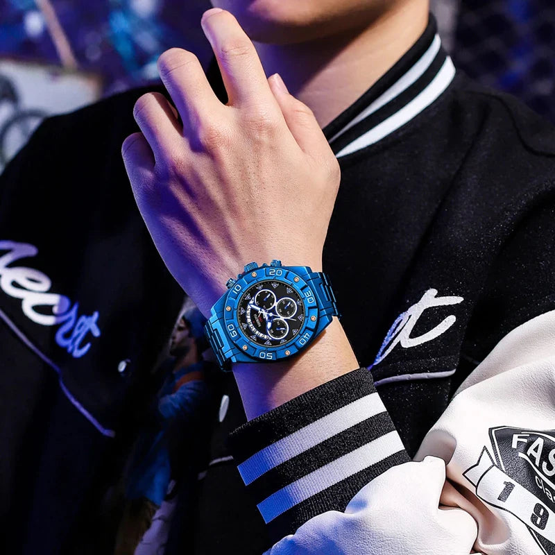 NIBOSI 2578 — Chronograph Sport Watch