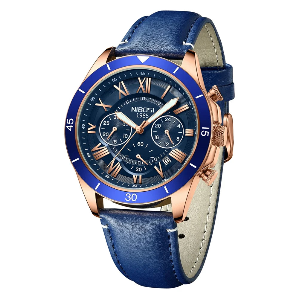 NIBOSI 2652 — Luxury Chronograph Sports Watch