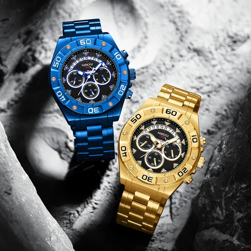 NIBOSI 2578 — Chronograph Sport Watch