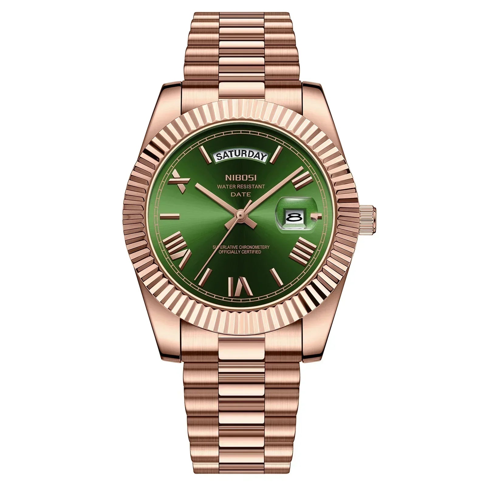 NIBOSI 2628 — Timeless Luxury Quartz Watch