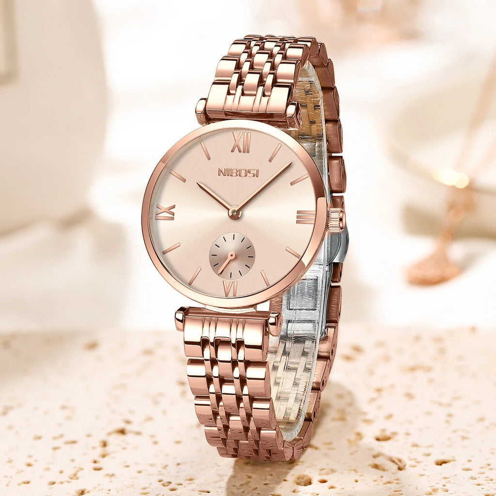 NIBOSI 2620 — Roman Elegance Watch