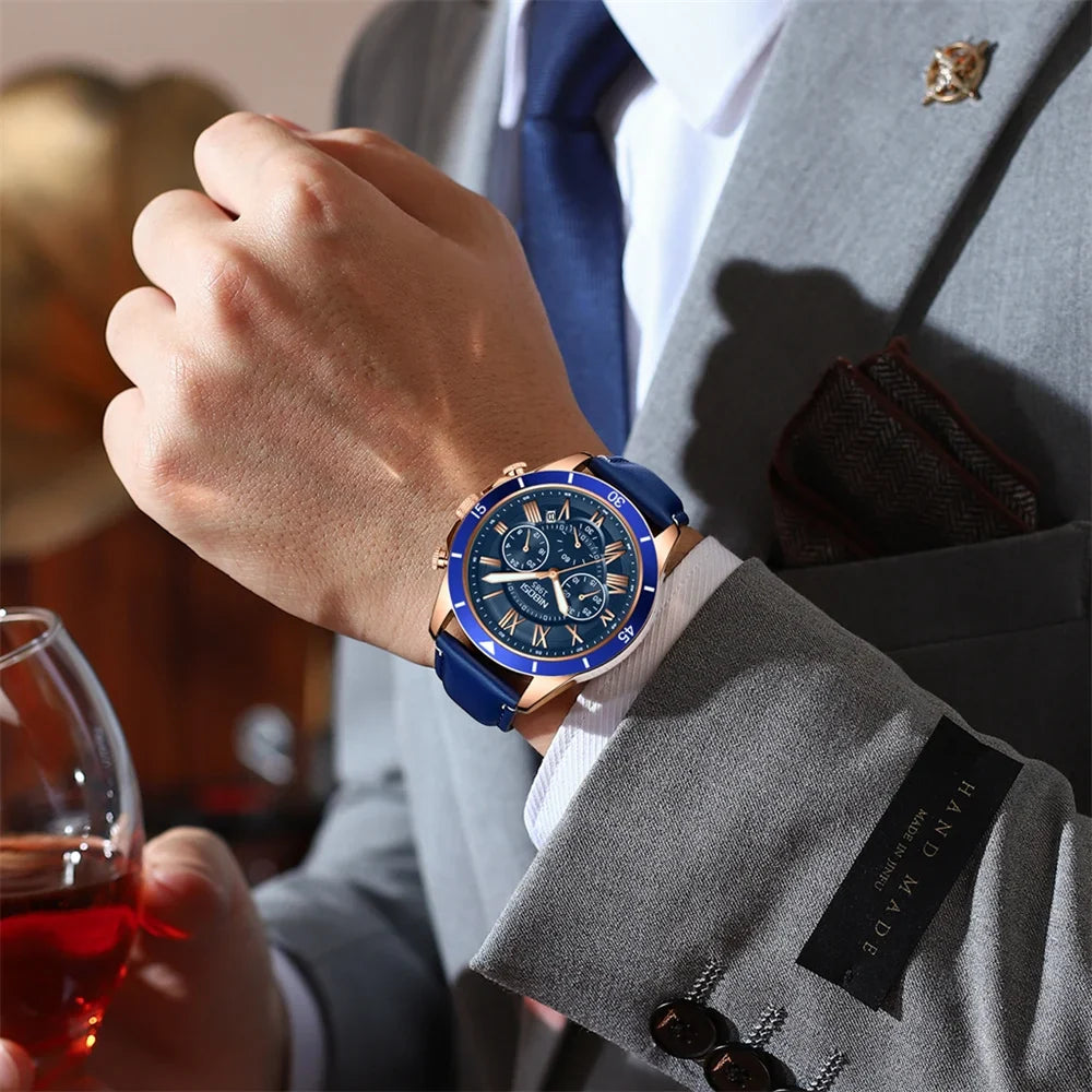 NIBOSI 2652 — Luxury Chronograph Sports Watch
