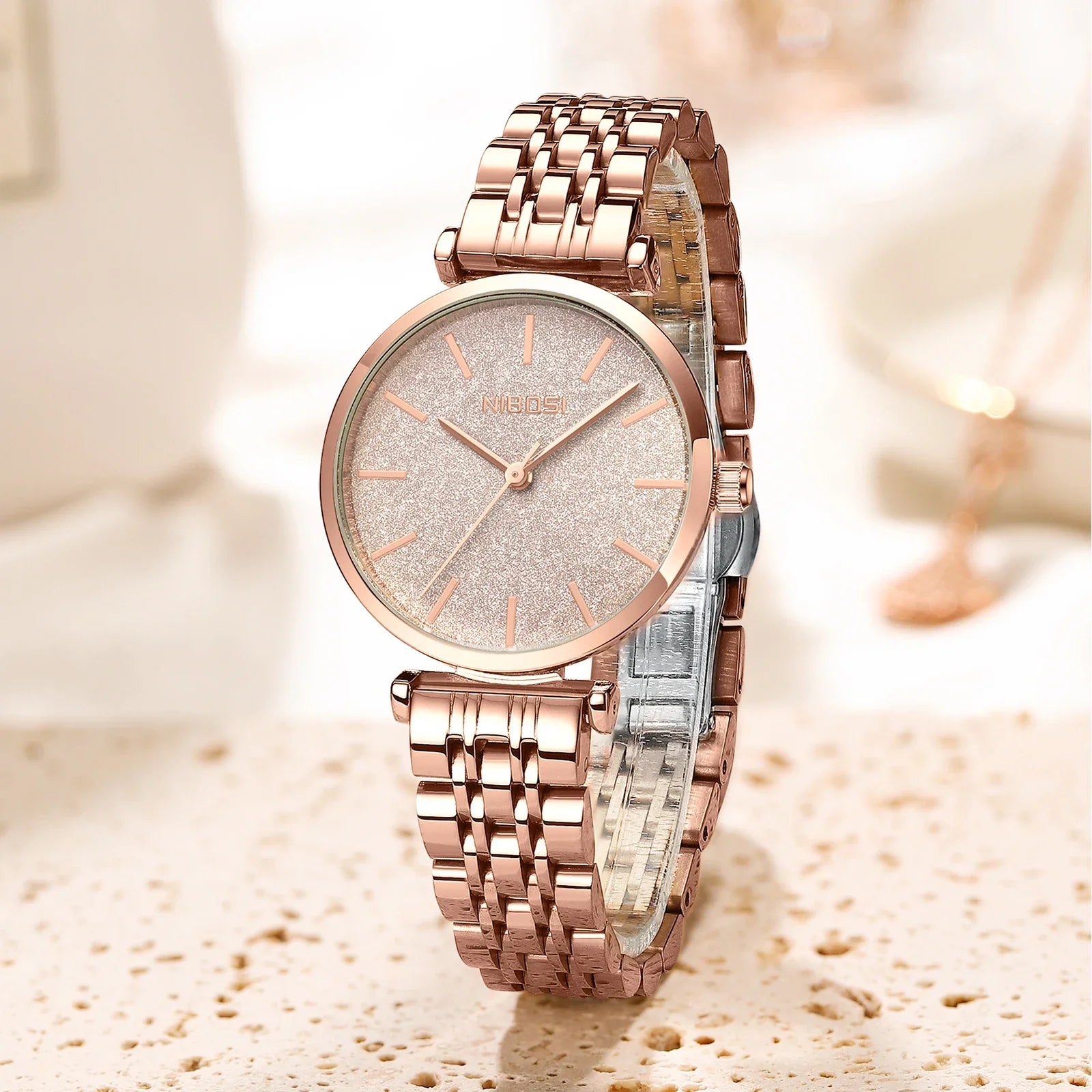 NIBOSI 2650 — Elegant Quartz Women's Watch