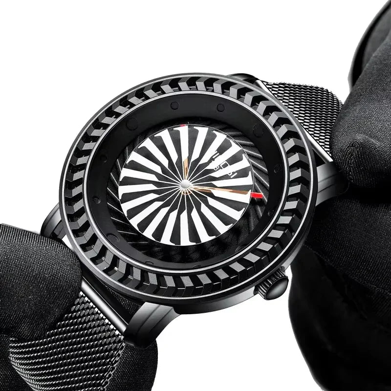 NIBOSI 2367 — Mesh Elegance Watch