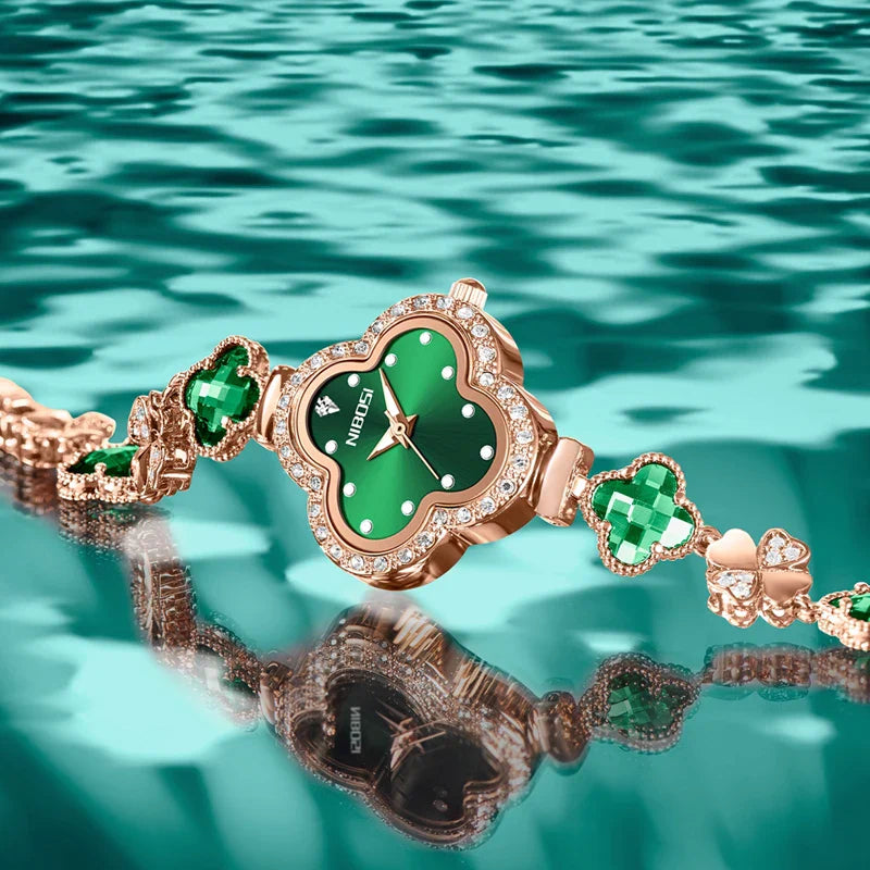 NIBOSI 2617 Emerald Blossom