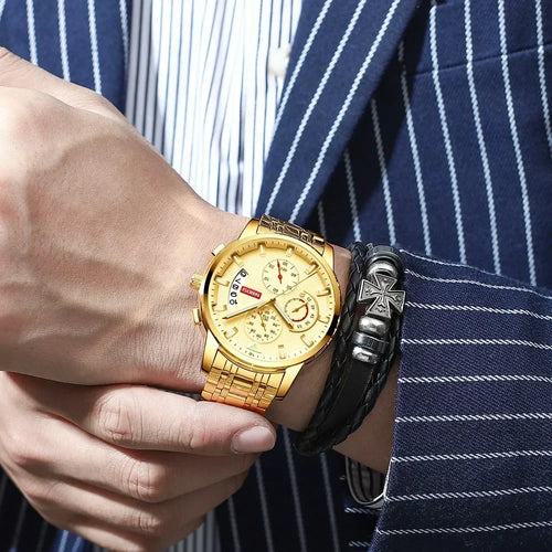 NIBOSI 2358 — Executive Fusion Chronograph