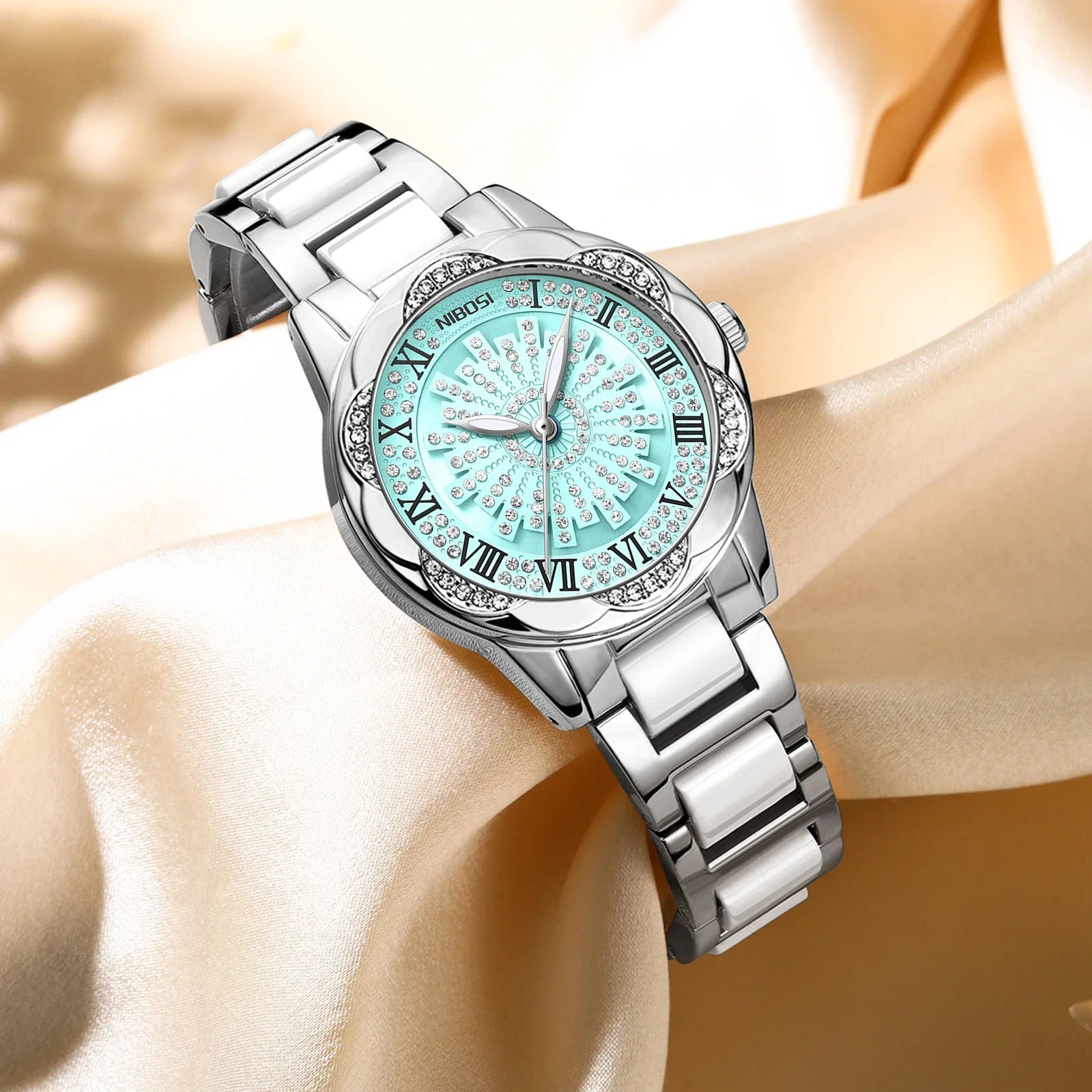NIBOSI 2695 — Crystal Luxe Women's Watch