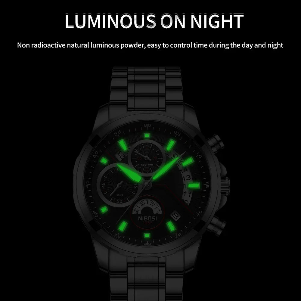 NIBOSI 2576 — Royal Chronograph