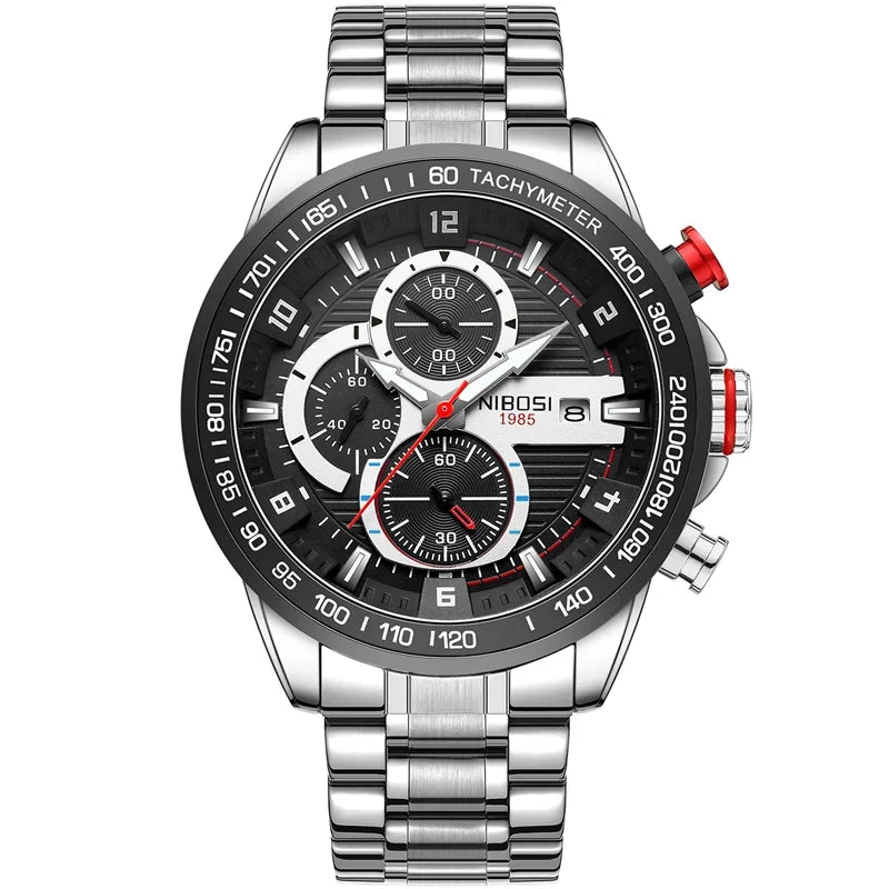 NIBOSI 2606 — Redline Racing Chronograph